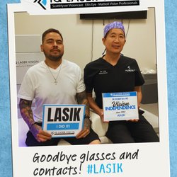 IQ Laser Vision - He did it! Congratulations to our LASIK patient on taking a step toward clearer vision and greater freedom from glasses!