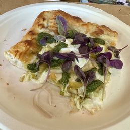 Pesto Chicken White Pizza