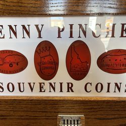 Idaho Potato Museum & Gift Shop - Penny press with potato images
