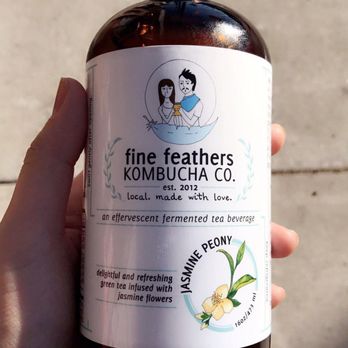 Fine Feathers Kombucha - Jasmine - Kombucha Near Me - Long Beach, California