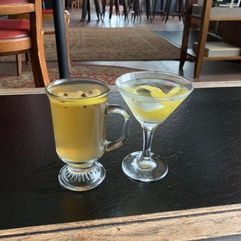 Richards' Goat Tavern & Tea Room - Humboldt tatty and martini made by the lovely miss Gina!! - Tea Rooms Near Me - Arcata, California