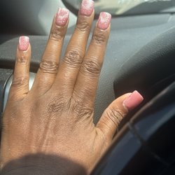 M & M Nails - Full set, cat eye with mood change