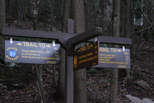Kaaterskill Falls, Viewing Platform by null