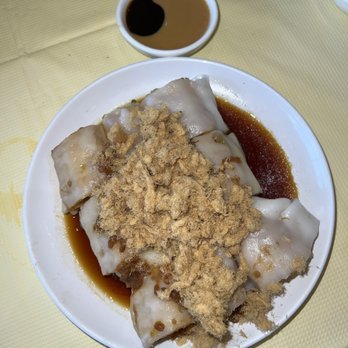 New Mandarin Seafood Restaurant - Pork Floss Rice Roll - Dim Sum Near Me - Vancouver, British Columbia