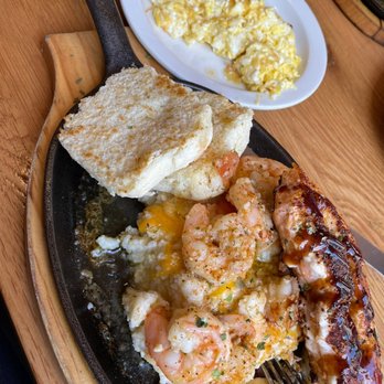 Werner's - Saturday Morning Special (salmon, shrimp and grits) plus Eggs - Breakfast & Brunch Near Me - Baltimore, Maryland