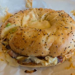 Hot Black Forest Ham Sandwich