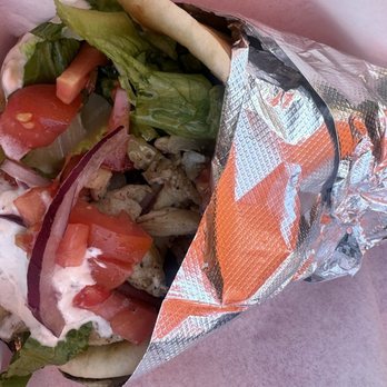 Kabab Plus Mediterranean Fusion Grill - Chicken Wrap - Mediterranean Near Me - Thousand Oaks, California