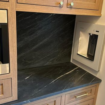 JJC Countertops - Coffee Bar (Marble) - Countertop Installation Near Me - Carmel, Indiana