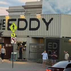 The Eddy - The entrance to the Eddy downtown Reno by the river.