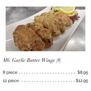 Moonlight Cafe - Their picture of the garlic butter wings from their menu on their website - Vegetarian Near Me - Seattle, Washington Moonlight Cafe - Their picture of the garlic butter wings from their menu on their website - Vegetarian Near Me - Seattle, Washington