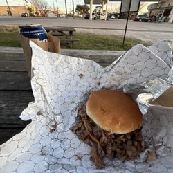 The Beer Kooler - Chopped BBQ and a Miller tall boy