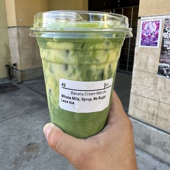 Aroma - Banana Cream Matcha - Desserts Near Me - San Jose, California Aroma - Banana Cream Matcha - Desserts Near Me - San Jose, California