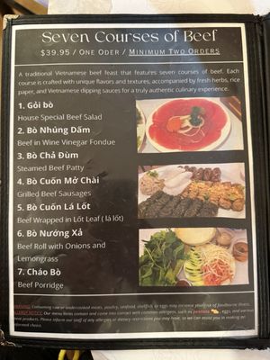 Menu photo 5 Anh Hong Saigon Milpitas, CA
