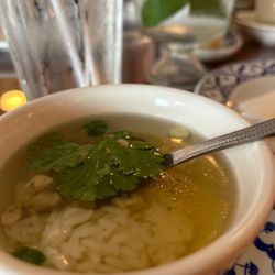 Bangkok Thai - Just a side soup but whoa