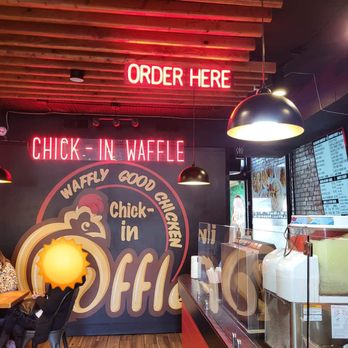 Chick-in Waffle - Back wall - Chicken Shop Near Me - Kansas City, Missouri