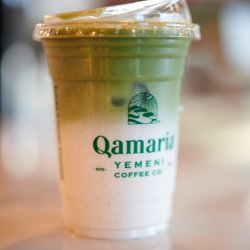 Qamaria Coffee - Iced Matcha Latte