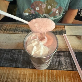 Chappy's - Strawberry Shortcake Milkshake - Burgers Near Me - Edwardsville, Illinois