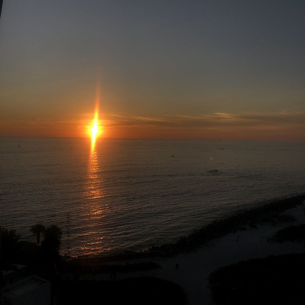Opal Sands - Sunset from the room - Resorts Near Me - Clearwater Beach, Florida Opal Sands - Sunset from the room - Resorts Near Me - Clearwater Beach, Florida