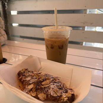 Cafe Moka - almond croissant & honey cinnamon latte - Coffee & Tea Near Me - Tavernier, Florida Cafe Moka - almond croissant & honey cinnamon latte - Coffee & Tea Near Me - Tavernier, Florida