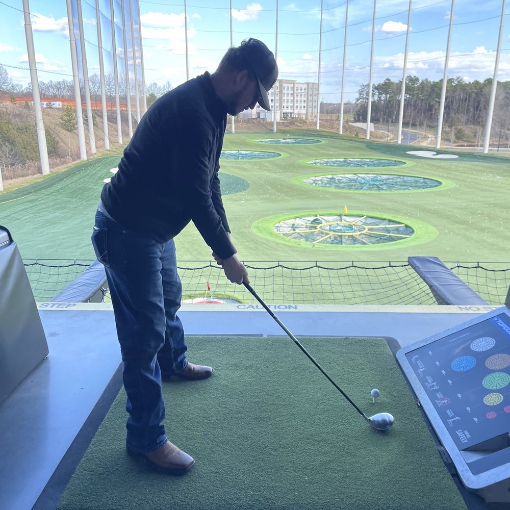 Topgolf - Beautiful day at Top Golf - Golf Near Me - Charlotte, North Carolina Topgolf - Beautiful day at Top Golf - Golf Near Me - Charlotte, North Carolina
