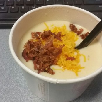 la Madeleine - Potato soup. Cheddar cheese and BACON! - Cafes Near Me - Chandler, Arizona