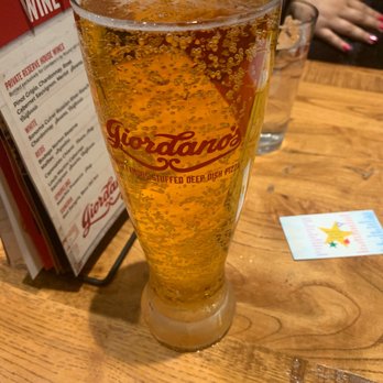 Giordano's - Just in time for a cold one - Pizza Near Me - Oswego, Illinois