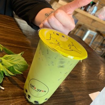 Cafe Uyen - Matcha Milk Tea with Boba - Juice Bars & Smoothies Near Me - Yukon, Oklahoma