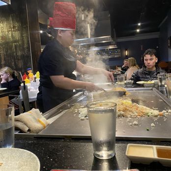 Fuji Japanese Steak House - a chef preparing food - Japanese Near Me - Eugene, Oregon Fuji Japanese Steak House - a chef preparing food - Japanese Near Me - Eugene, Oregon