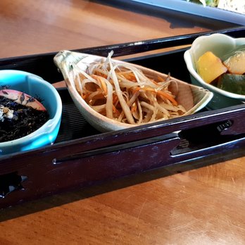 Izakaya An - Assorted Kobachi Set: Hijiki, Kimpira, Kabocha - Tapas/Small Plates Near Me - Concord, California Izakaya An - Assorted Kobachi Set: Hijiki, Kimpira, Kabocha - Tapas/Small Plates Near Me - Concord, California