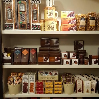 Spreckels Sweets & Treats - a shelf full of chocolates - Desserts Near Me - Coronado, California Spreckels Sweets & Treats - a shelf full of chocolates - Desserts Near Me - Coronado, California