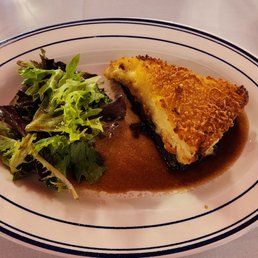 Hachis Parmentier with beef cheeks and potatoes. Delicious.