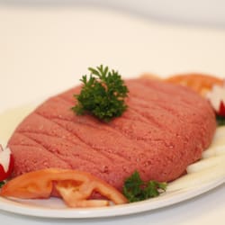 Al-Oumara Meat Shop & Grill - Best Kibbe Naye in the city. Come in and give it a try, made fresh on demand.