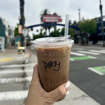 Good Omen Coffee Co - Iced dirty chai - Cafes Near Me - San Diego, California Good Omen Coffee Co - Iced dirty chai - Cafes Near Me - San Diego, California