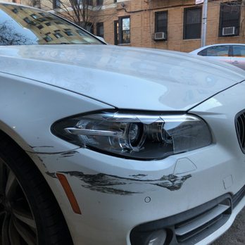 Jay's Auto Body - Bmw 5 series Repair Front Bumper, Black Out Rims,Side Marker, Door Handles - Body Shops Near Me - Bronx, New York