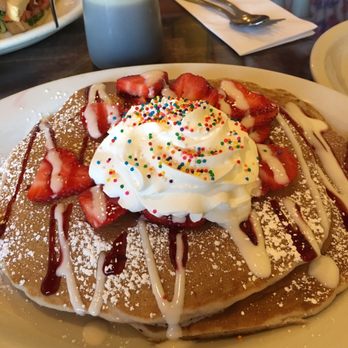 Griddlecakes - $10 Birthday pancake - American Near Me - Las Vegas, Nevada
