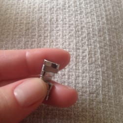 Chunk missing from the link I had to have them replace. After they replaced this sloppy work they damaged the other links too!