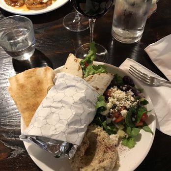 R. House - Beef shawarma from Arba and Shiraz from rbar - Bars Near Me - Baltimore, Maryland