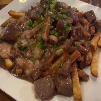 Timber Stone Grill - Poutine with Beef - New American Near Me - Hammondsport, New York Timber Stone Grill - Poutine with Beef - New American Near Me - Hammondsport, New York