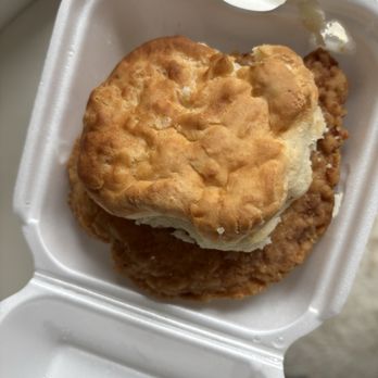 Creole Bagelry and Cafe' - Honey Chicken Biscuit - Breakfast & Brunch Near Me - Slidell, Louisiana