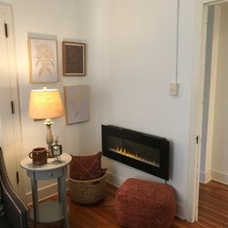 Sun Point Wellness Center - Cozy office with Fireplace