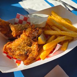 Fish and chips Fish and chips