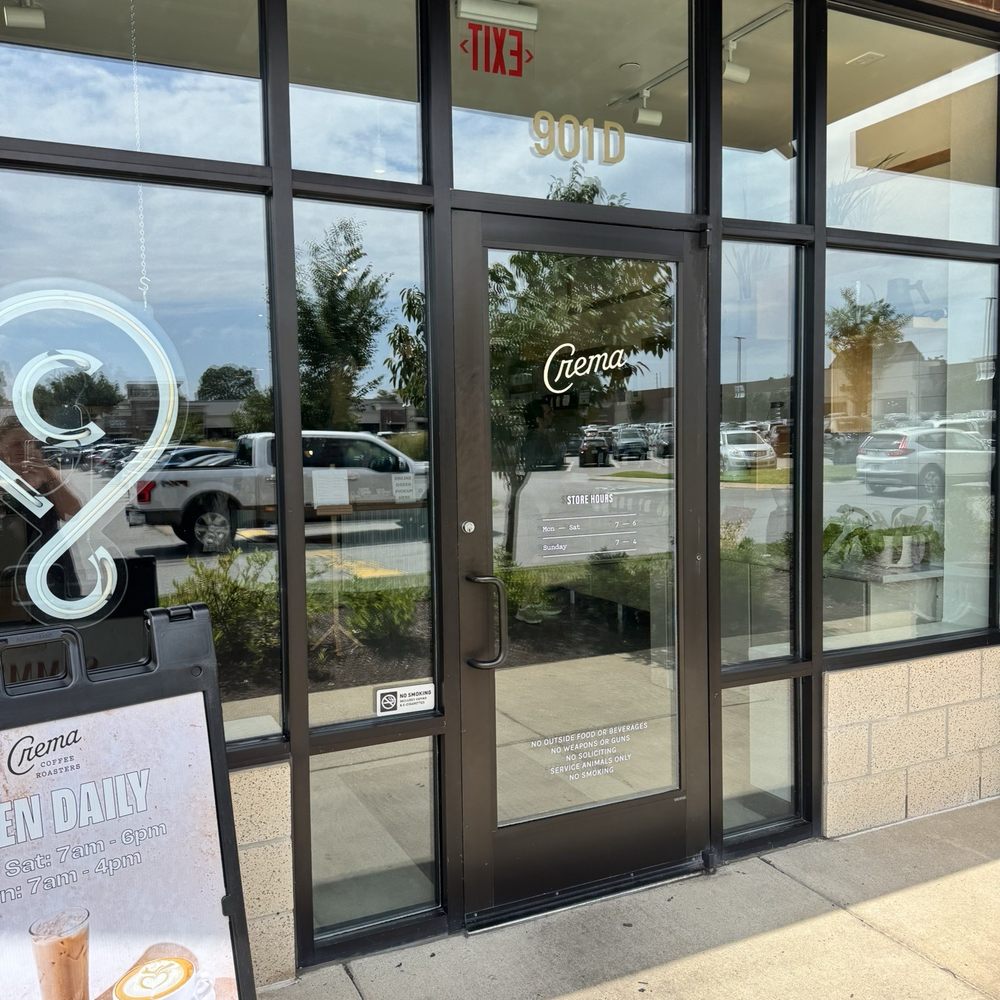 Crema Coffee Roasters - Entrance - Coffee & Tea Near Me - Brentwood, Tennessee Crema Coffee Roasters - Entrance - Coffee & Tea Near Me - Brentwood, Tennessee