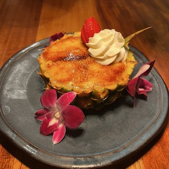 Tommy Bahama - Pineapple Creme Brulee - Seafood Near Me - Kihei, Hawaii