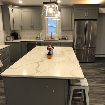 Fine Design Home Remodeling Team - Island and kitchen sink - Kitchen & Bath Near Me - Bellmore, New York Fine Design Home Remodeling Team - Island and kitchen sink - Kitchen & Bath Near Me - Bellmore, New York