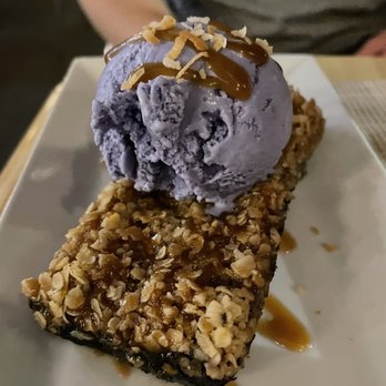 Purple Patch - Ube Bread Pudding w Ube Ice Cream - Filipino Near Me - Washington, DC, District of Columbia Purple Patch - Ube Bread Pudding w Ube Ice Cream - Filipino Near Me - Washington, DC, District of Columbia