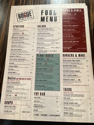 Menu photo 3 Rogue Kitchen & Wetbar Vancouver, BC