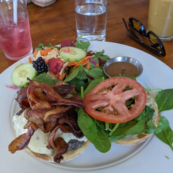 Dish Bistro - Bison bacon brie burger - Burgers Near Me - Mammoth Lakes, California Dish Bistro - Bison bacon brie burger - Burgers Near Me - Mammoth Lakes, California