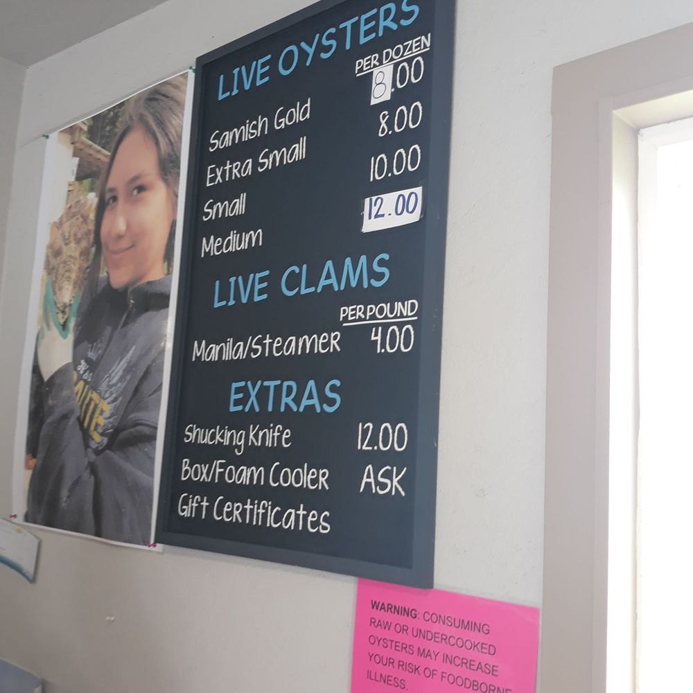 Samish Gold Seafoods - Menu pricing - Seafood Markets Near Me - Bow, Washington Samish Gold Seafoods - Menu pricing - Seafood Markets Near Me - Bow, Washington