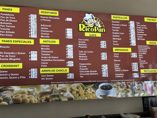 Menu photo 2 RicoPan Bakery And Cafe Kissimmee, FL