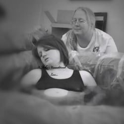 The Natural Birthing Center - Sandra Tallbear with Clara- see her birth story on our Facebook page at The Natural Birthing Center.